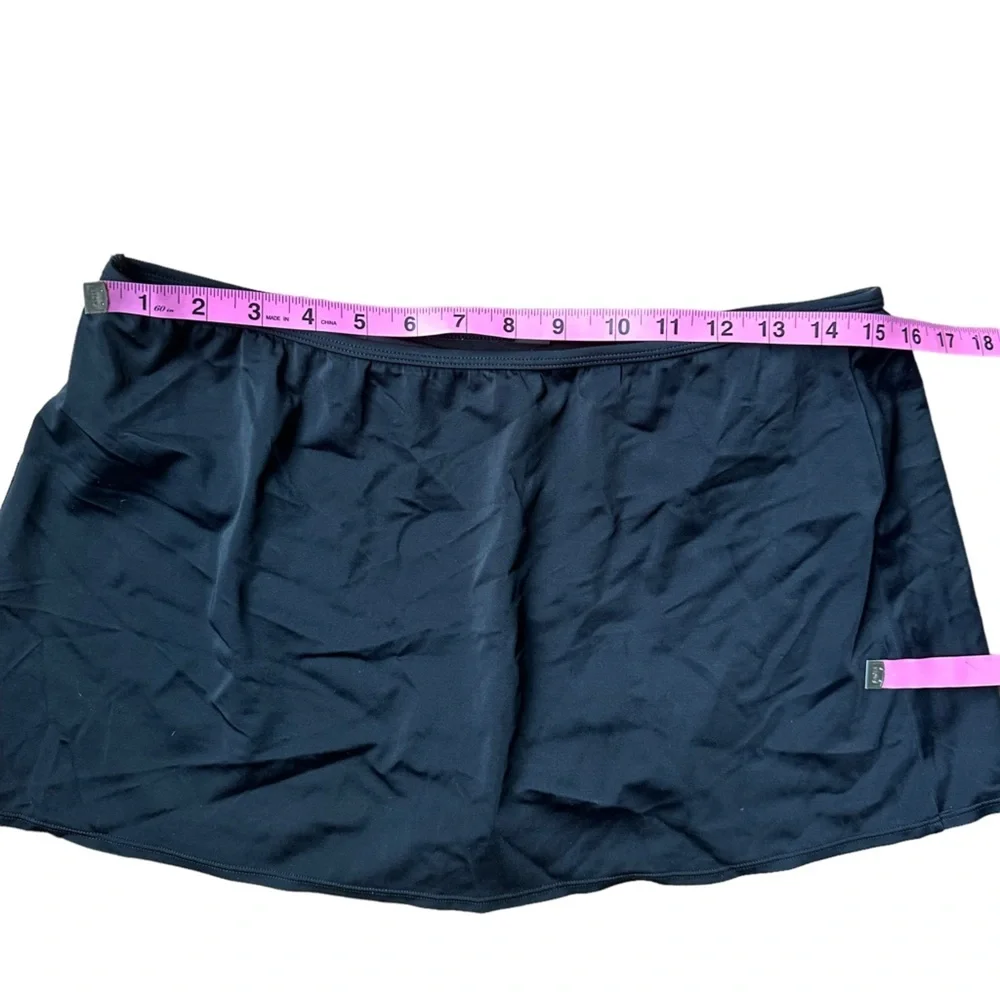 Victoria's Secrete 2pc Swimsuit‎ Bikini Top & Black Skirt Swim Bottom - Picture 9 of 15